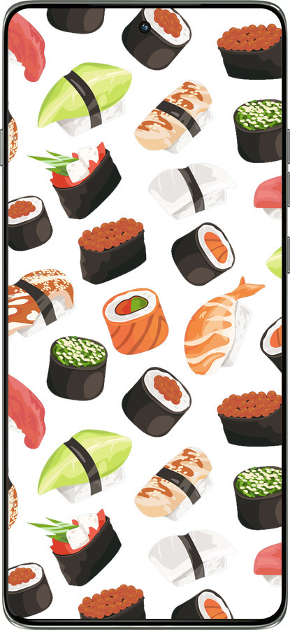 Силиконовый чехол Суши для Motorola Edge 60 Pro 5G - 4404u-4020 изображение 