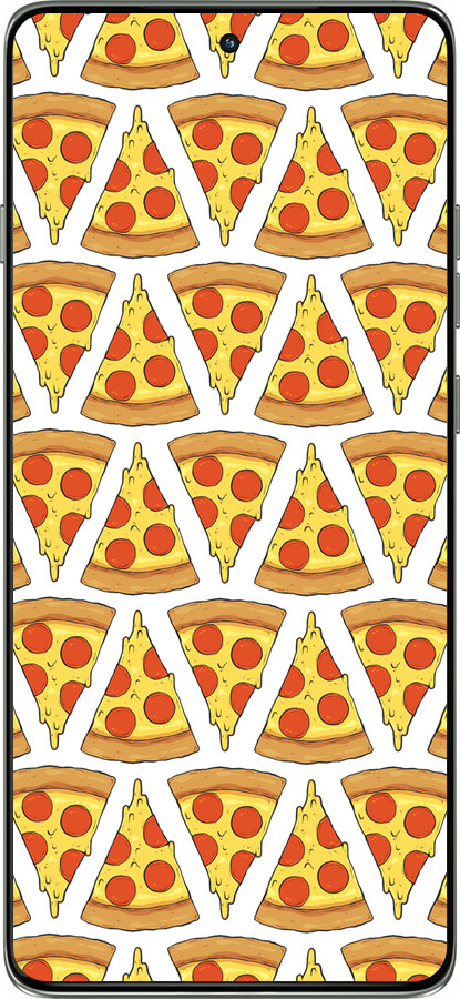 Силиконовый чехол Пицца для Motorola Edge 60 Pro 5G - 4408u-4020 изображение 