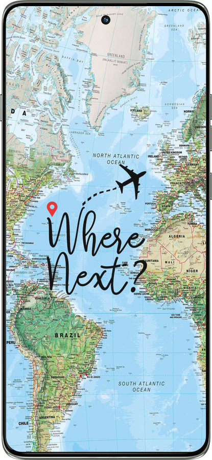 Силиконовый чехол Путешествие для Motorola Edge 60 Pro 5G - 4503u-4020 изображение 