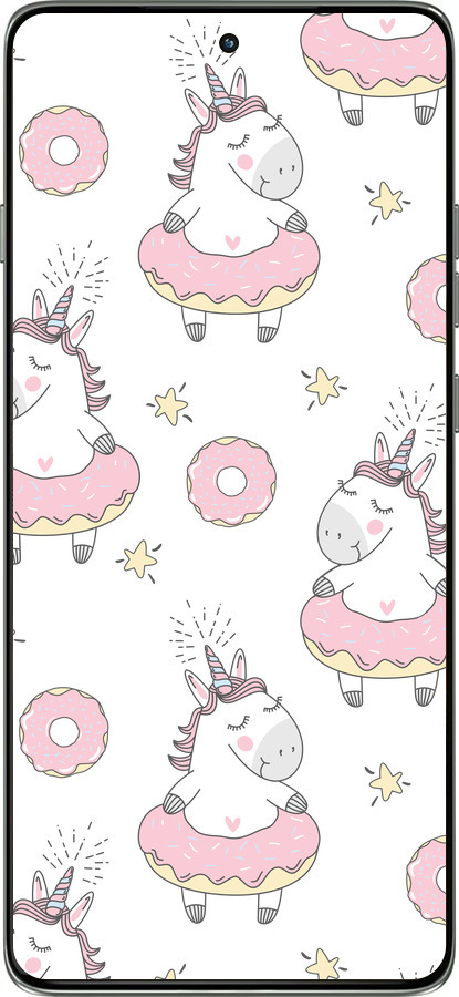 Силіконовий чехол Єдиноріжки для Motorola Edge 60 Pro 5G - 4659u-4020 изображение 