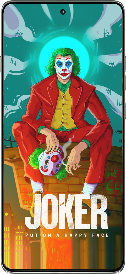 Силиконовый чехол Джокер1 для Motorola Edge 60 Pro 5G - 4675u-4020 изображение 