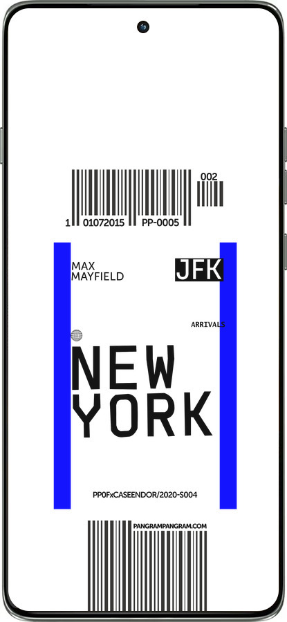 Силиконовый чехол New York для Motorola Edge 60 Pro 5G - 4861u-4020 изображение 