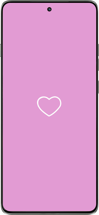 Силиконовый чехол Сердце 2 для Motorola Edge 60 Pro 5G - 4863u-4020 изображение 