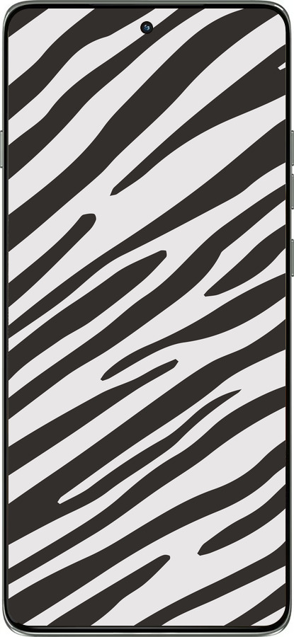Силіконовий чехол Класична зебра для Motorola Edge 60 Pro 5G - 4874u-4020 изображение 