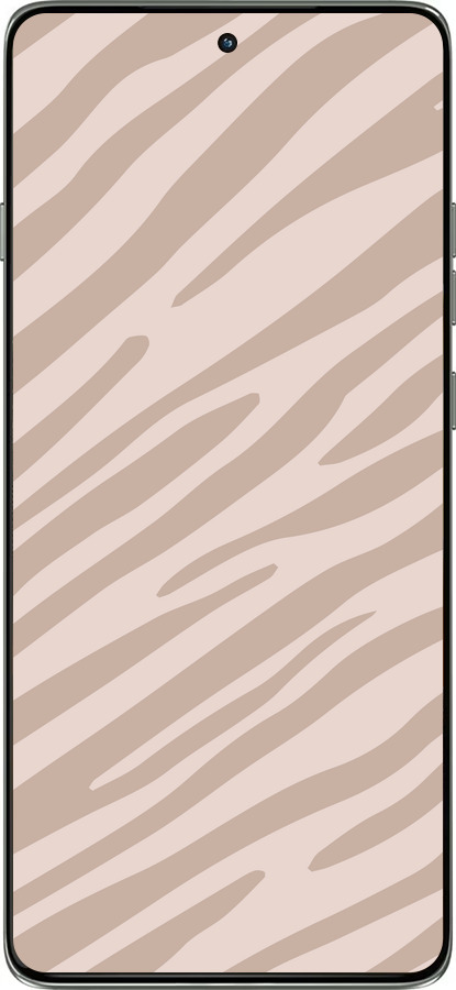 Силиконовый чехол Зебра беж для Motorola Edge 60 Pro 5G - 4875u-4020 изображение 