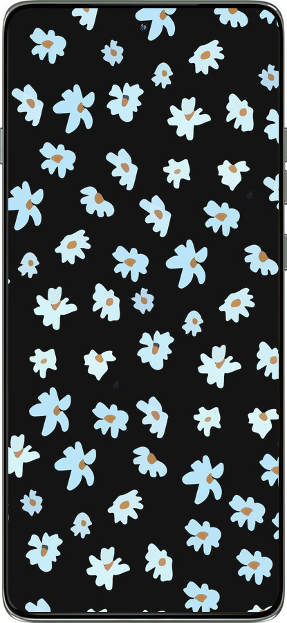 Силіконовий чехол Квітковий для Motorola Edge 60 Pro 5G - 4900u-4020 изображение 