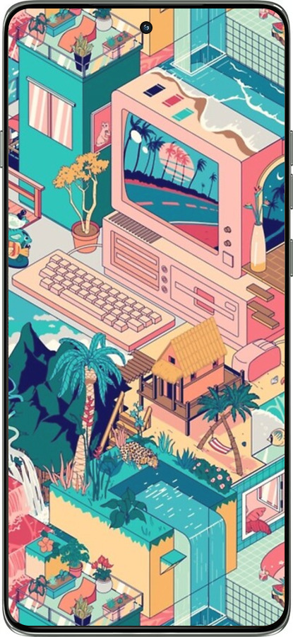 Силиконовый чехол № 5393 для Motorola Edge 60 Pro 5G - 5393u-4020 изображение 