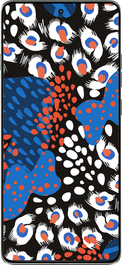 Силіконовий чехол Абстрактний фон v2 для Motorola Edge 60 Pro 5G - 5503u-4020 изображение 