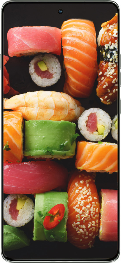 Силиконовый чехол Суши v2 для Motorola Edge 60 Pro 5G - 5539u-4020 изображение 