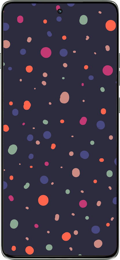 Силіконовий чехол Горошок v2 для Motorola Edge 60 Pro 5G - 5599u-4020 изображение 