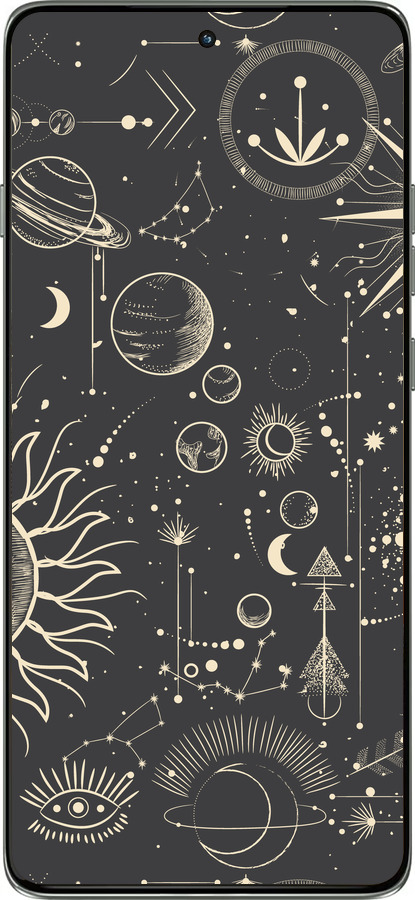 Силіконовий чехол Фаза місяця для Motorola Edge 60 Pro 5G - 5605u-4020 изображение 