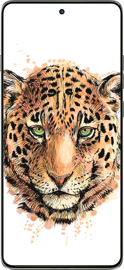 Силіконовий чехол Леопард v2 для Motorola Edge 60 Pro 5G - 5606u-4020 изображение 