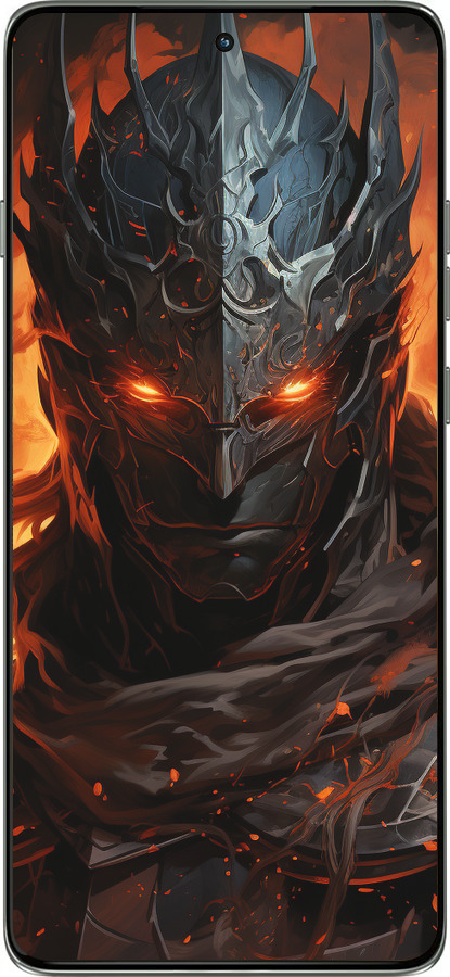 Силиконовый чехол Темный рыцарь для Motorola Edge 60 Pro 5G - 5650u-4020 изображение 