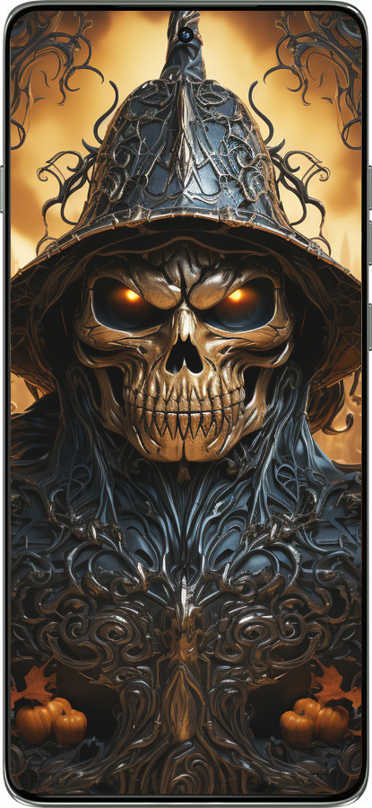 Силіконовий чехол Череп 2 для Motorola Edge 60 Pro 5G - 5652u-4020 изображение 