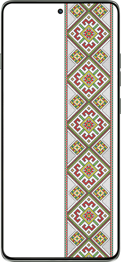 Силиконовый чехол Вышиванка 8 для Motorola Edge 60 Pro 5G - 574u-4020 изображение 