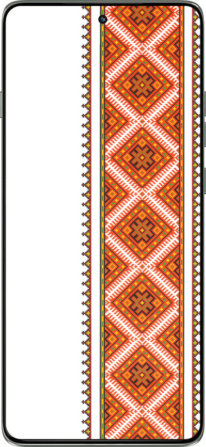 Силиконовый чехол Вышиванка 25 для Motorola Edge 60 Pro 5G - 593u-4020 изображение 