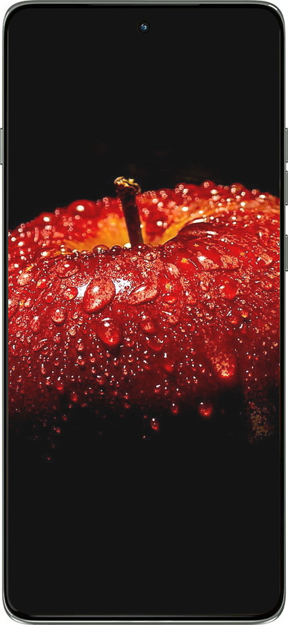 Силиконовый чехол Яблоко для Motorola Edge 60 Pro 5G - 6022u-4020 изображение 