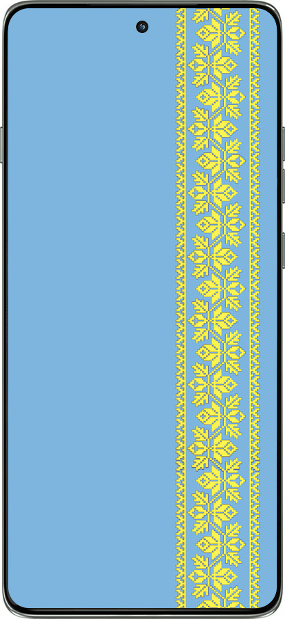 Силіконовий чехол Вишиванка 33 для Motorola Edge 60 Pro 5G - 602u-4020 изображение 