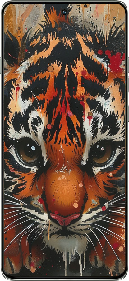 Силіконовий чехол Mini tiger для Motorola Edge 60 Pro 5G - 6052u-4020 изображение 