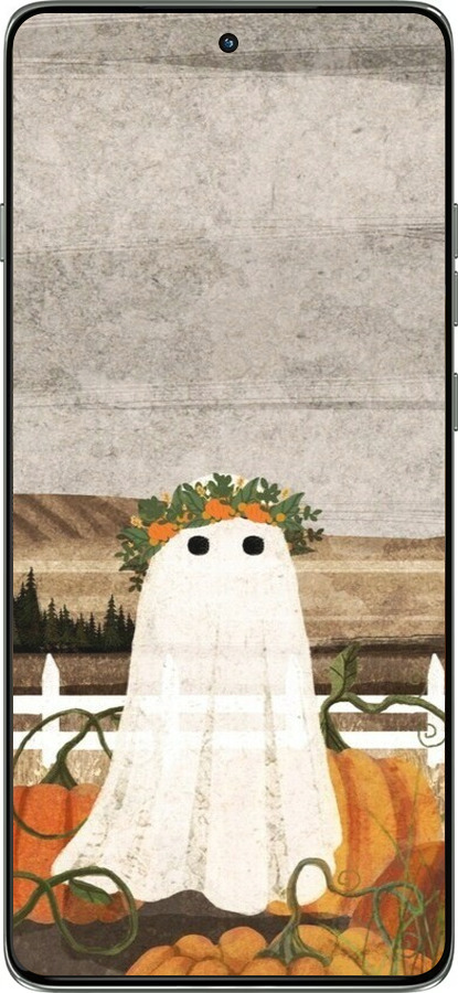 Силиконовый чехол Призрак для Motorola Edge 60 Pro 5G - 6245u-4020 изображение 