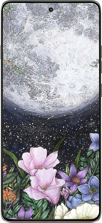 Силиконовый чехол Полночь в саду для Motorola Edge 60 Pro 5G - 6259u-4020 изображение 