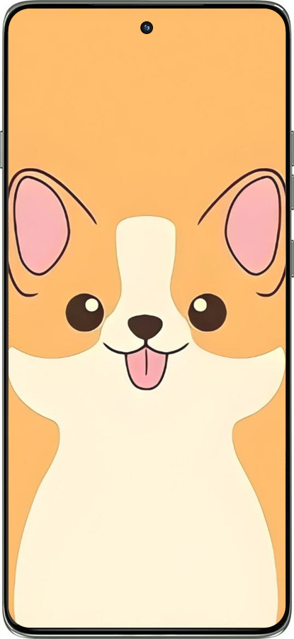 Силиконовый чехол Милый пес для Motorola Edge 60 Pro 5G - 6296u-4020 изображение 