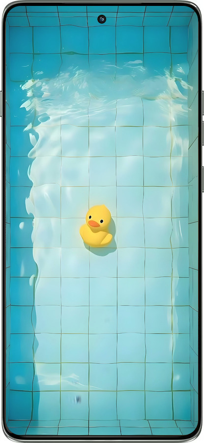 Силиконовый чехол Утенок для Motorola Edge 60 Pro 5G - 6323u-4020 изображение 