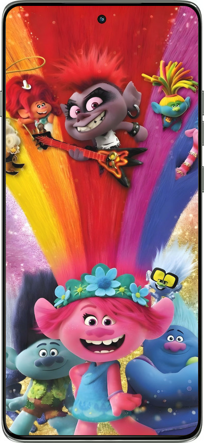 Силиконовый чехол Троли для Motorola Edge 60 Pro 5G - 6343u-4020 изображение 