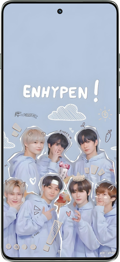 Силиконовый чехол Энхайпен для Motorola Edge 60 Pro 5G - 6362u-4020 изображение 