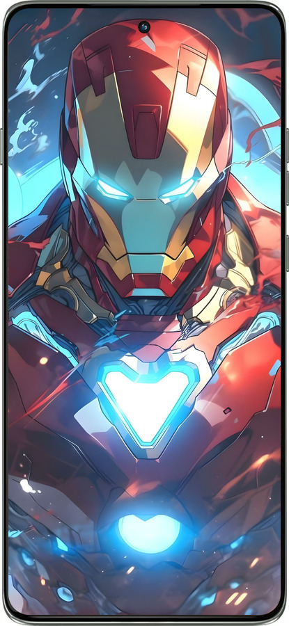 Силіконовий чехол Железный человек для Motorola Edge 60 Pro 5G - 6372u-4020 изображение 