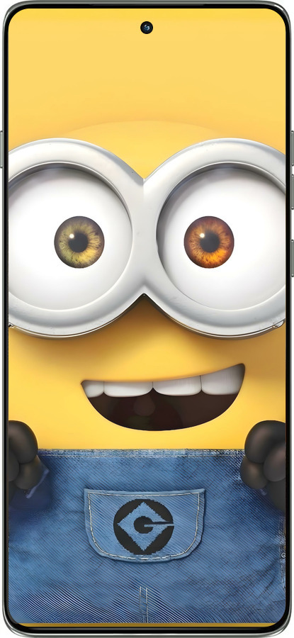 Силиконовый чехол Миньон для Motorola Edge 60 Pro 5G - 6389u-4020 изображение 