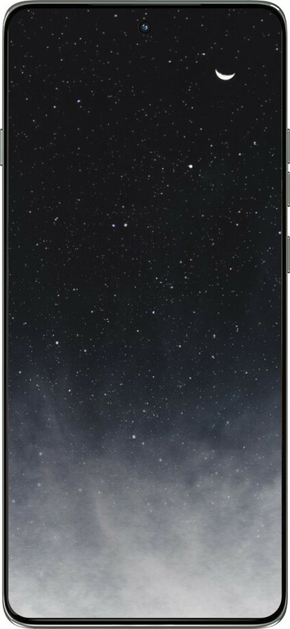 Силиконовый чехол Сині хмари, Синій місяць для Motorola Edge 60 Pro 5G - 6396u-4020 изображение 