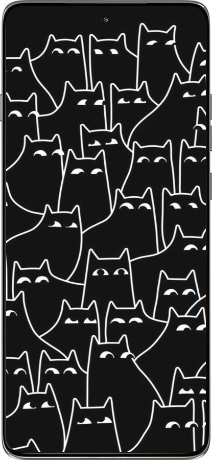 Силиконовый чехол С изображением кошек для Motorola Edge 60 Pro 5G - 6470u-4020 изображение 