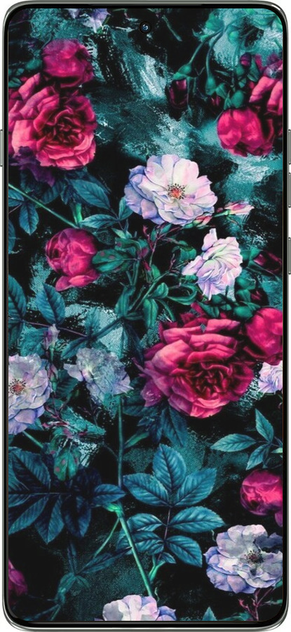 Силіконовий чехол Сад та троянди для Motorola Edge 60 Pro 5G - 6483u-4020 изображение 