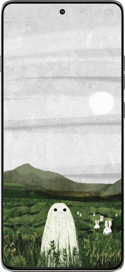 Силиконовый чехол Привидение для Motorola Edge 60 Pro 5G - 6492u-4020 изображение 