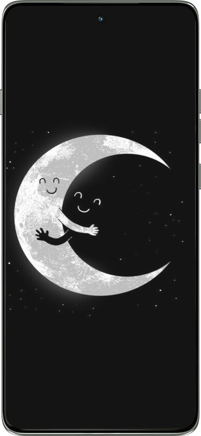 Силіконовий чехол Місячні обійми для Motorola Edge 60 Pro 5G - 6508u-4020 изображение 