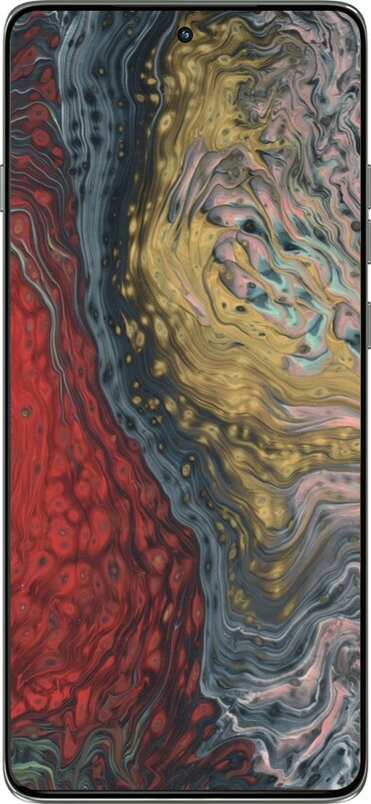 Силиконовый чехол С изображением абстрактной живописи для Motorola Edge 60 Pro 5G - 6530u-4020 изображение 