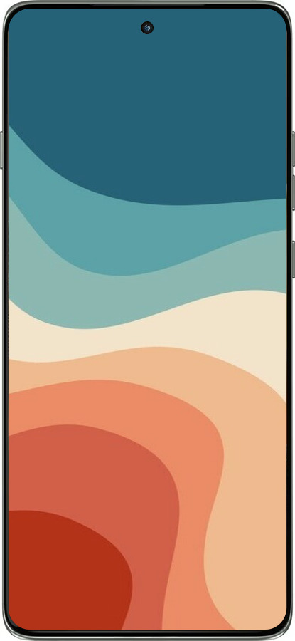 Силиконовый чехол В стиле ретро с волнами для Motorola Edge 60 Pro 5G - 6531u-4020 изображение 