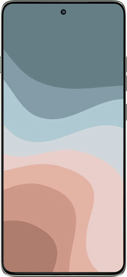 Силиконовый чехол С синими и розовыми волнами в стиле ретро для Motorola Edge 60 Pro 5G - 6532u-4020 изображение 