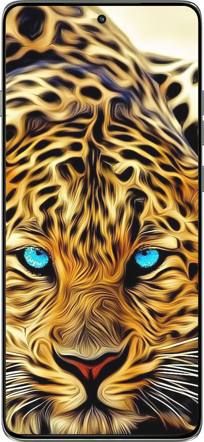 Силіконовий чехол Леопард для Motorola Edge 60 Pro 5G - 6611u-4020 изображение 