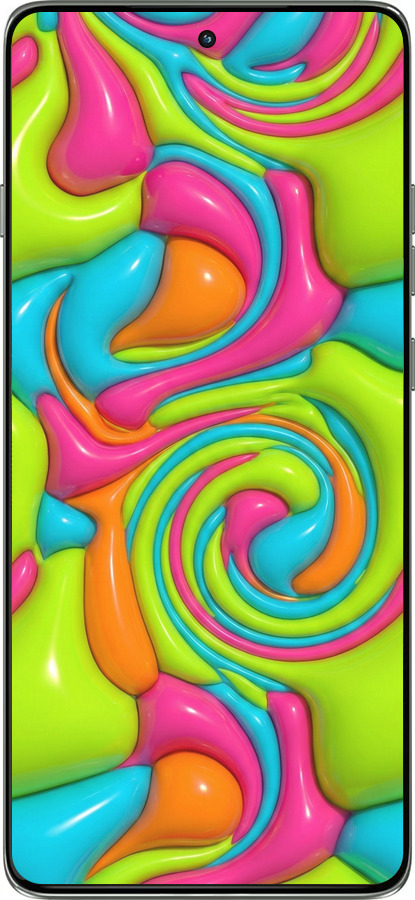 Силиконовый чехол Y2K Jelly Dream для Motorola Edge 60 Pro 5G - 6780u-4020 изображение 