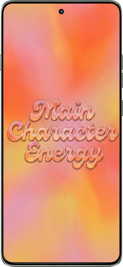 Силиконовый чехол Aura Gradient Main Character Energy Aesthetic Y2K для Motorola Edge 60 Pro 5G - 6783u-4020 изображение 