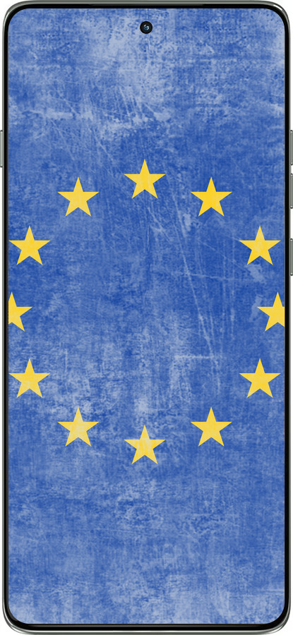 Силиконовый чехол Евросоюз 4 для Motorola Edge 60 Pro 5G - 765u-4020 изображение 