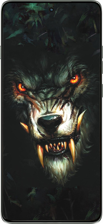 Силіконовий чехол Диявольський вовк для Motorola Edge 60 Pro 5G - 833u-4020 изображение 