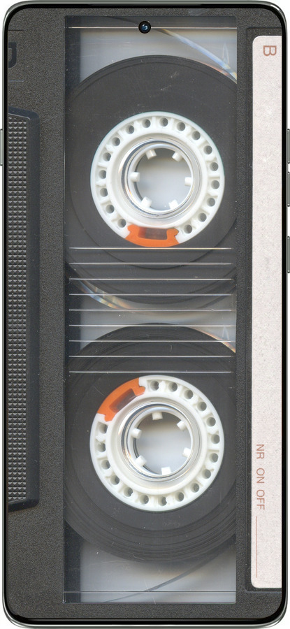 Силіконовий чехол Касета  для Motorola Edge 60 Pro 5G - 876u-4020 изображение 