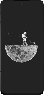 Силиконовый чехол Moon in dark для Motorola EDGE 70 - 4176u-4219 изображение 