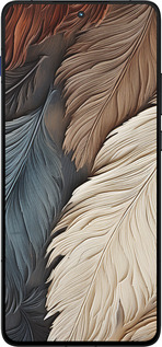 Силиконовый чехол Листья в стиле бохо для Motorola EDGE 70 - 5643u-4219 изображение 