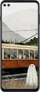 Силіконовий чехол Привид 2 для Motorola Edge S - 6247u-2860 изображение 