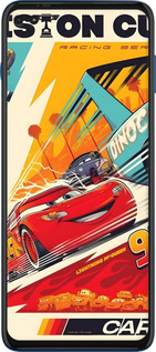 Силиконовый чехол Тачки для Motorola Edge S - 6288u-2860 изображение 