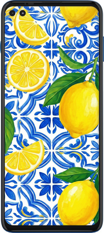 Силіконовий чехол Grocery Girl Italian Summer для Motorola G100 - 6766u-2359 изображение 